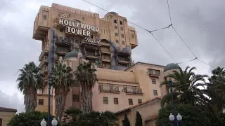 The Twilight Zone Tower of Terror at Disney's California Adventure Pre-show