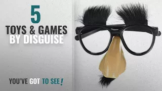 Top 10 Disguise Toys & Games [2018]: Accoutrements Fuzzy Nose and Glasses Classic Disguise