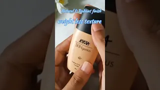 Nykaa skin genius foundation (sculpting & Hydrating)💯💯 review video 📷#shorts