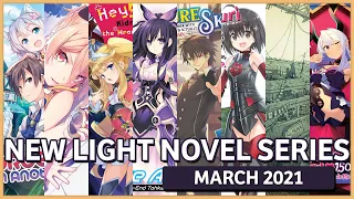 New Light Novels Releasing in March 2021 #LightNovel