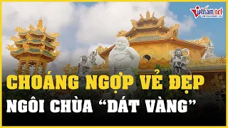 Choáng ngợp vẻ đẹp tại ngôi chùa "dát vàng" ở Hưng Yên | Vietnamnet