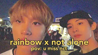 watch this nct video when you're sad (rainbow x not alone)