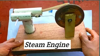 Make A Pvc Pipe Steam Engine || Homemade Air Engine in 2022 | पीवीसी पाइप से स्टीम इंजन