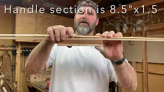 My DIY Reflex Deflex Hickory Bamboo Longbow
