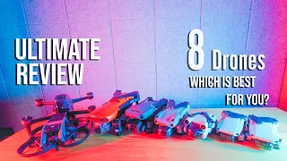 8 Drones Compared:  Complete Buyers Guide for Beginner or Upgrading Your Drone