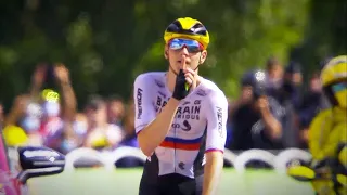 Matej Mohorič INFAMOUS "Shut Up" Celebration | Tour de France Stage 19 2021