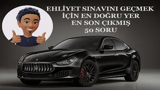 2023 güncel çıkmış ehliyet sınavı soruları