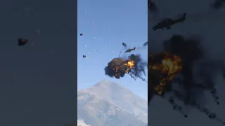 Israeli Ka-52 Alligator Target Iranians Drone in Palestine Military Base - Gta V