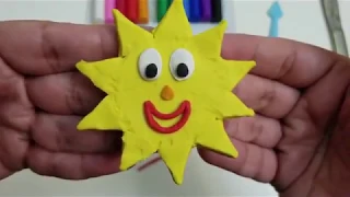 Mr. Sun Song | Nursery Rhymes Mr Sun Mr. Golden Sun Song | DIY Mister Sun Kids Clay Model