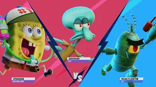 (Nickelodeon All-Star Brawl 2) SpongeBob Arcade Mode