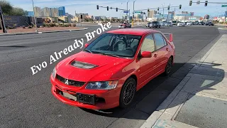 My Evo 9 MR Broke.....