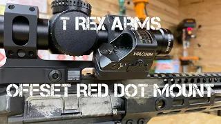 T Rex Arms Offset Red Dot Mount