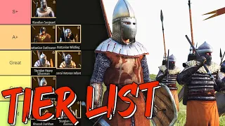 Bannerlord BEST INFANTRY Tier List 2023