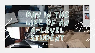 an average day in the life of an a-level student