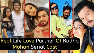 Real Life Love Partner Of Pyaar Ka Phla Naam Radha Mohan Serial Cast | Mohan | Radha | TM