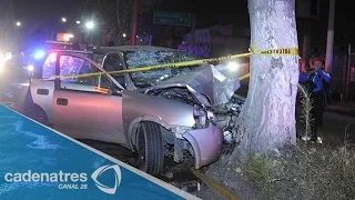 Accidente vial en Tlalnepantla, Edomex, deja dos muertos