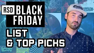 Record Store Day Black Friday 2019 List & Top Picks