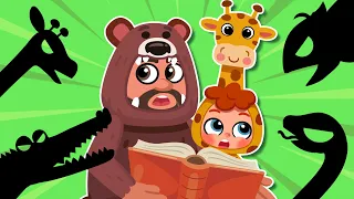 Spooky Jungle Animals Songs | Kids Songs And Nursery Rhymes by Comy Zomy