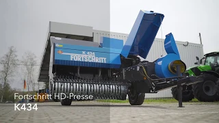 Fortschritt Hochdruckpresse K434 presented by Arneuba Landtechnik GmbH