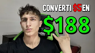 De $5 a $188 USD HACIENDO INTERES COMPUESTO 😱