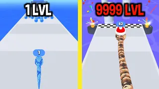 MAX LEVEL in Snake Run Race 3D Running Game