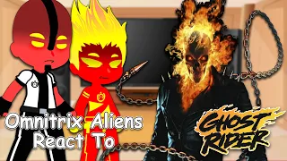 Ben 10 Omnitrix Aliens React To Ghost Rider | Gacha Club | Full Video