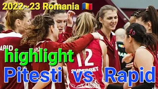 Rapid București volleyball highlight 2023 이다영