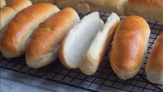 Homemade Hot Dog Buns