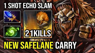 How to Play Earthshaker as a Safelane Hyper Carry with Unlimited Totem Jump Dota 2