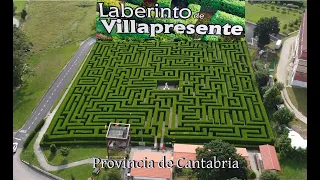 Laberinto de Villapresente. Provincia de Cantabria, grabado con Dron DJI Mini 2.