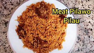 How To Prepare And Cook Meat Pilawo-Pilau(Meat And Rice)