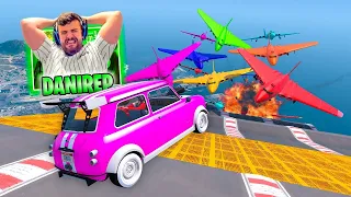 MEGA RAMPA TODOS CONTRA MI! A VOLAR!! - GTA 5 ONLINE