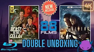 Aliens 4K & The Beast In The Cellar 88 Films Blu-Ray Double Unboxing