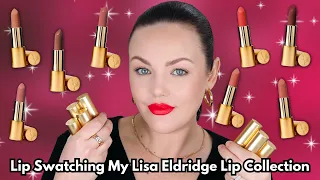 Lip Swatching My Entire Lisa Eldridge Lip Collection 💄