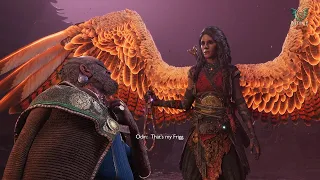 Freya Becomes Queen And Makes Odin Kneel To Her - God Of War Ragnarok