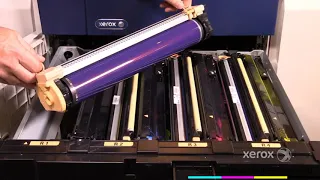 Xerox Color C60 70 How to Repalce the Drum Cartridges