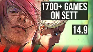 SETT vs CAMILLE (TOP) | 1700+ games | EUW Master | 14.9