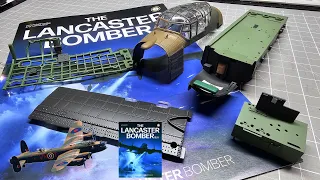 Build the Lancaster Bomber B.III - Part 4 - Continuing the Cockpit Floor and Canopy