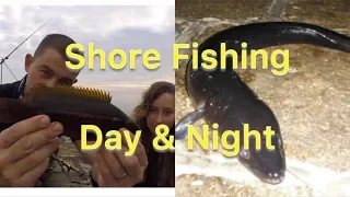 Shore Fishing - species by day and conger eels by night