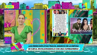 Amor y Fuego - FEB 02 - ¡LAS REDES EXPLOTAN TRAS EL ANUNCIO DE LA ESPOSA DE CUEVA! | Willax