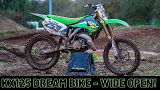 THIS KX125 2 STROKE IS WAY TOO FUN!