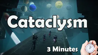 Root of Nightmares: Cataclysm in three minutes. First encounter lightfall raid.