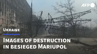 Images of destruction in Ukraine's besieged city of Mariupol | AFP