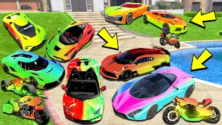 УГНАЛ КУЧУ ВОЛШЕБНЫХ ЧИТ ТАЧЕК ЗА 180 СЕКУНД В ГТА 5! БИТВА ВОРОВ В GTA 5 ONLINE!