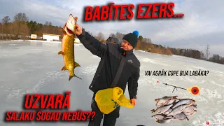 Zemledus Cope Lielupē un Babītes Ezers.Salaku Copes Šogad NEBŪS!!!