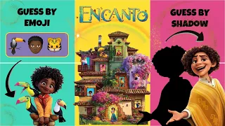 ENCANTO Quiz  | Guess ENCANTO Characters By Emoji and By Shadow