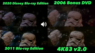 ROTJ: Ending scene comparison | Blu-ray, 4K Blu-ray, GOUT, 4K83,