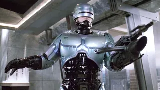 RoboCop II - nuking Cain, caning Nuke, bashing bots - movie sequel vs Commodore Amiga game