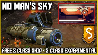 No Man's Sky - RARE! CRASHED S CLASS SHIP & S Class Experimental Multitool Location - No Mans Sky