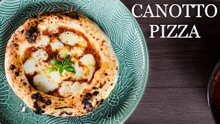 [No Music] Best Stretching Technique For Canotto Style Neapolitan Pizza | How To Make Pizza Canotto